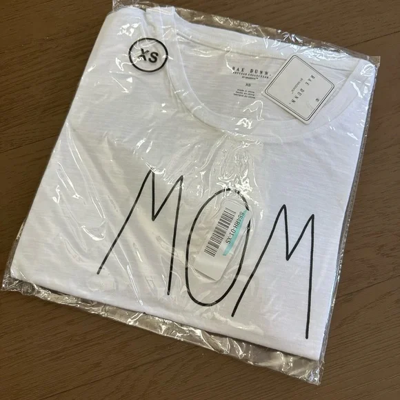 Rae Dunn White 'Mom Life' T-Shirt - Picture 4 of 4